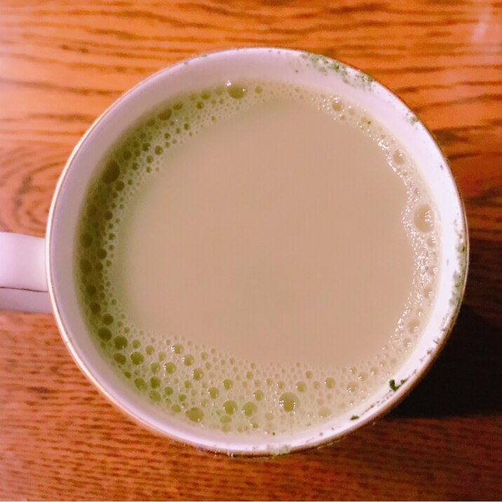 抹茶ラテ